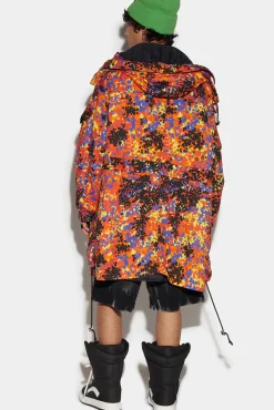 Goth Camo Over Parka