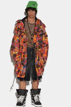 Goth Camo Over Parka