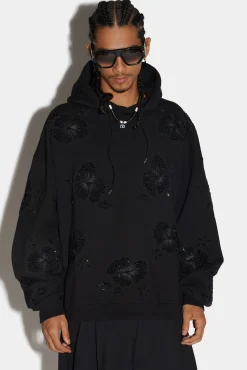 Goth Flowers Herca Hoodie
