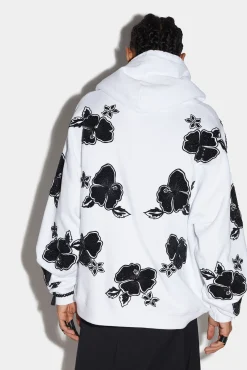 Goth Flowers Herca Hoodie