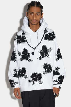 Goth Flowers Herca Hoodie