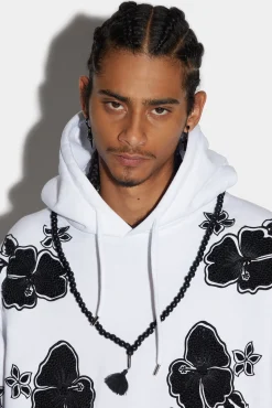 Goth Flowers Herca Hoodie