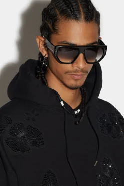 Goth Flowers Herca Hoodie