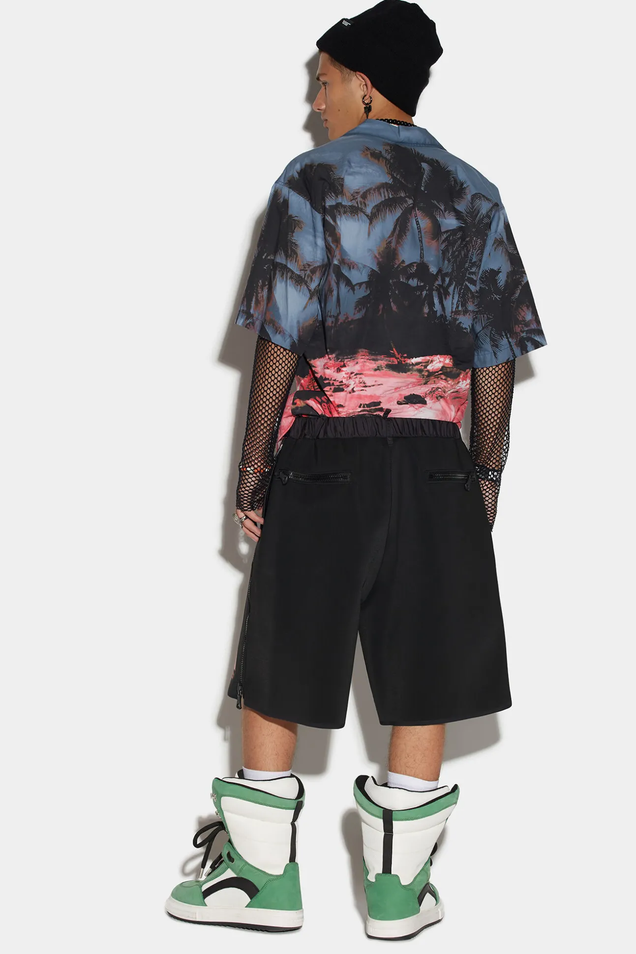 Goth Scuba Surfer Shorts