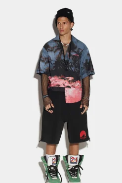 Goth Scuba Surfer Shorts