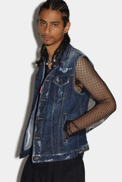 Goth Surfer Classic Jean Vest