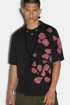 Goth Tie&Dyed Skater T-Shirt