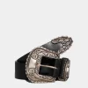 Gothic Grunge Buckle Belt