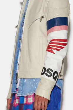 Honda Leather Classic Jean Jacket