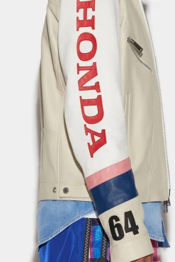 Honda Leather Classic Jean Jacket