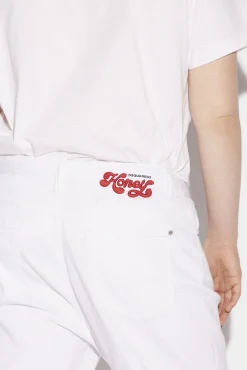 Honey Dyed Curvy Baggy Jeans