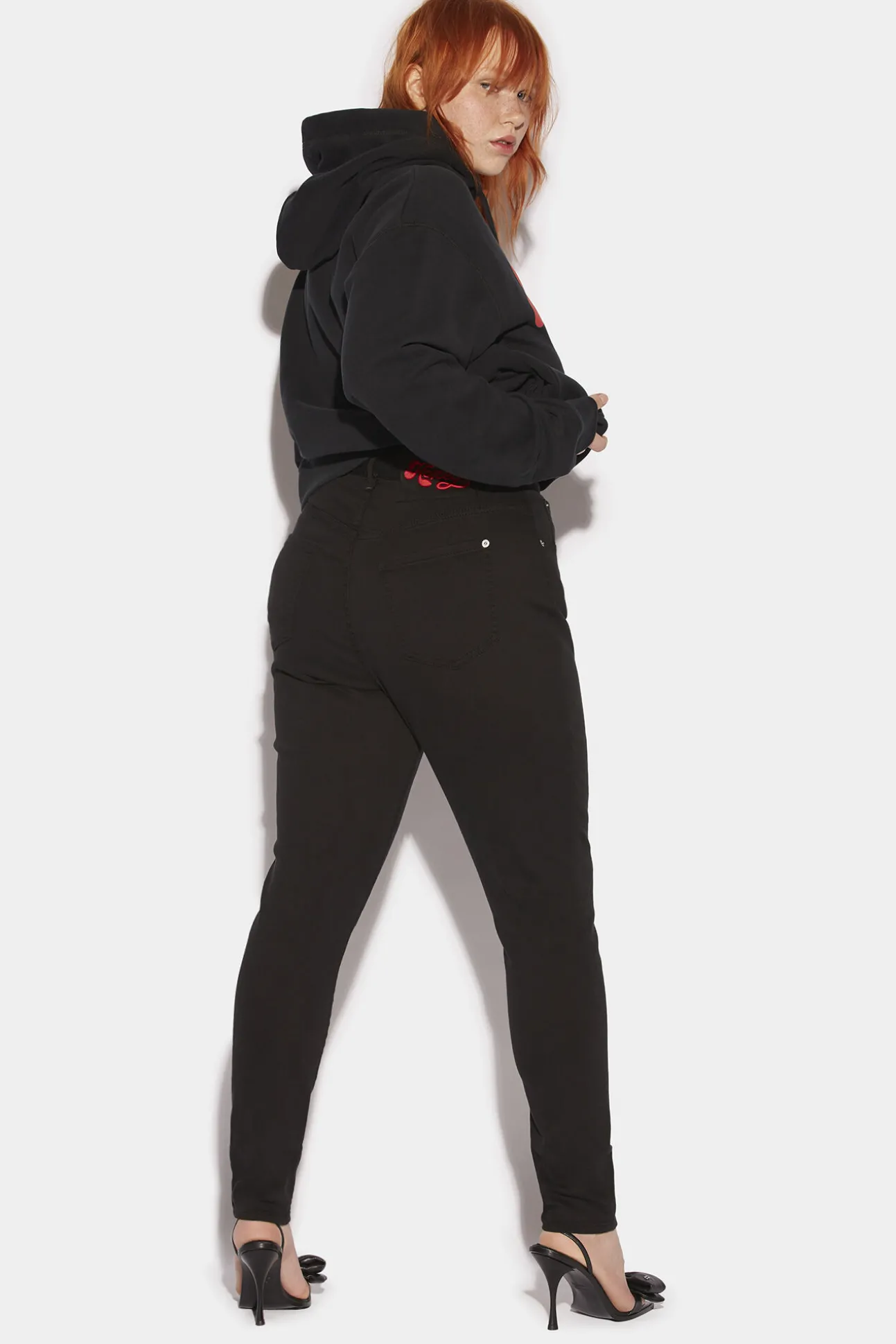 Honey Dyed High Waisted Twiggy Jeans