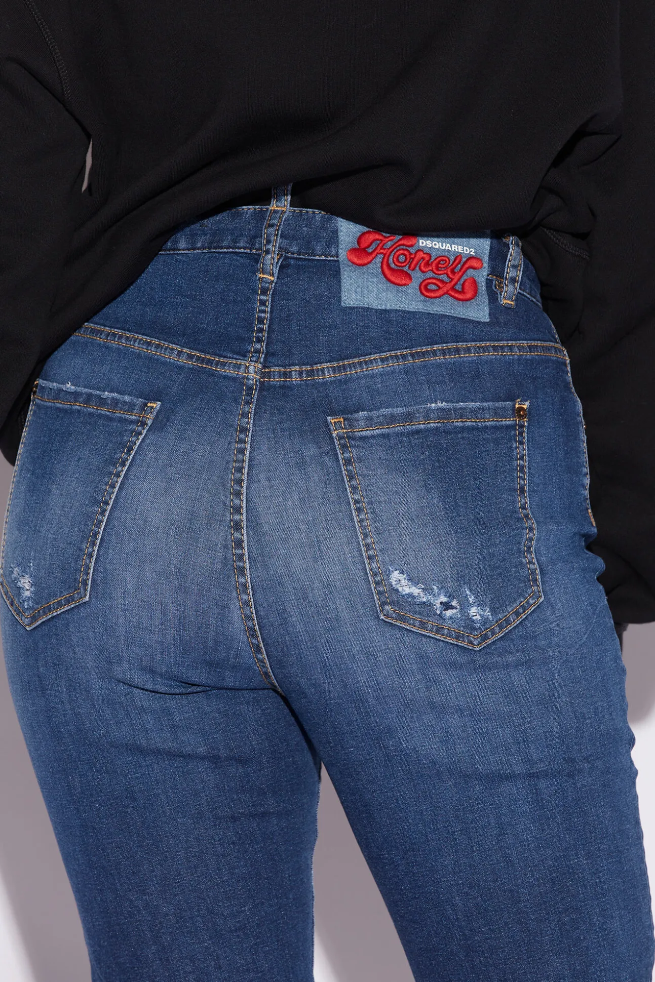 Honey High Waisted Twiggy Jeans