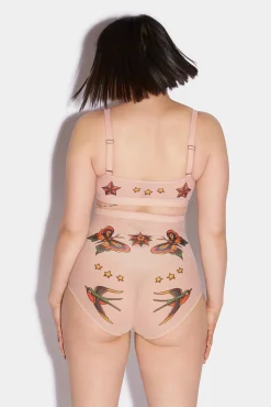 Honey Tattoo Sports Bra