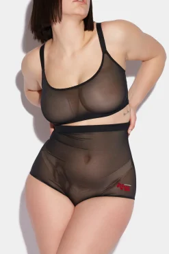 Honey Tulle Sports Bra