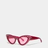Hype Fuchsia Sunglasses