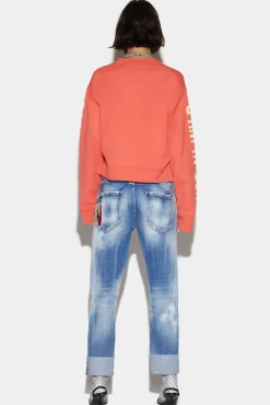 Icon Light Wash Cool Girl Cropped Jeans