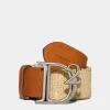 Jungle Rafia Buckle Belt