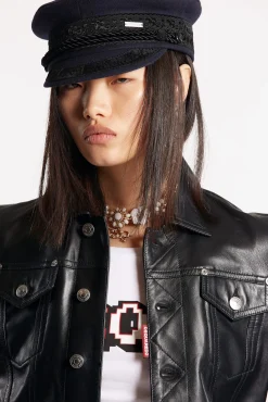 Leather Boyfriend Jacket