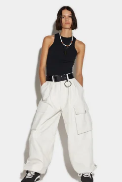 Leather Cargo Pants