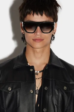 Leather Dan Jean Jacket