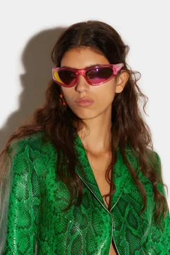 Leather Open Front Blazer