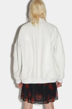 Leather Over Bomber Jacket