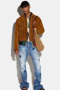 Light Ave Maria Wash Bob Jeans