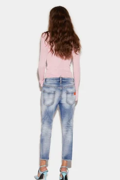 Light Clean Wash Cool Girl Cropped Jeans