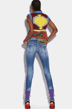 Light Clean Wash Jennifer Cropped Jeans