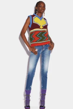 Light Clean Wash Jennifer Cropped Jeans