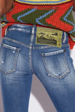 Light Clean Wash Jennifer Cropped Jeans