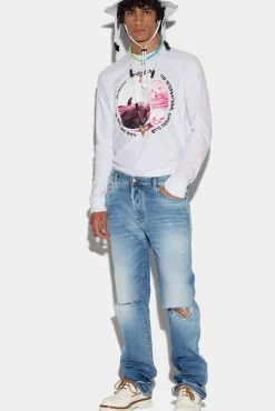 Light Sunset Wash Roadie Jeans