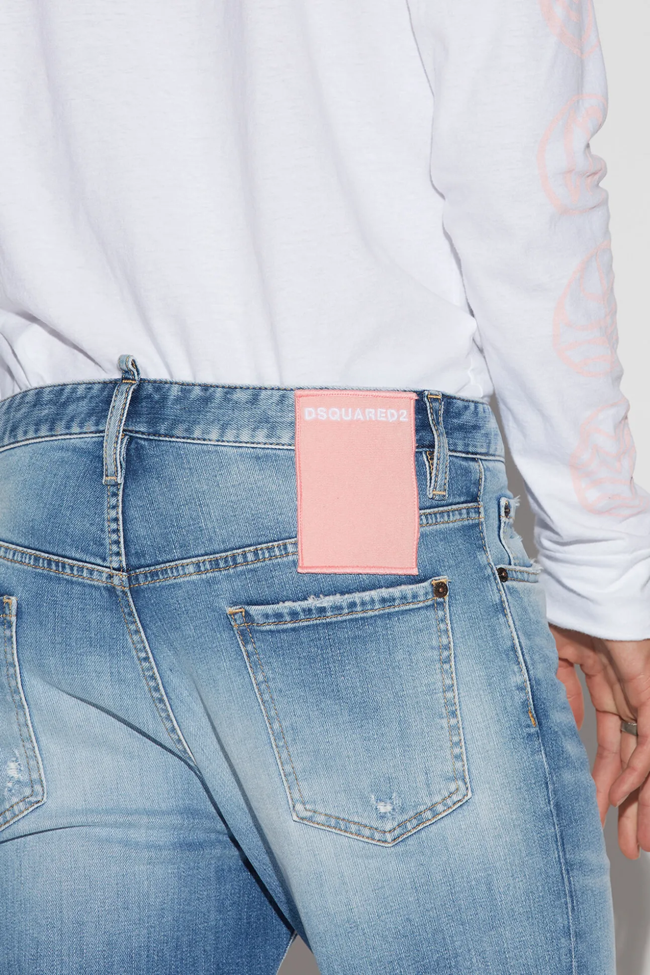 Light Sunset Wash Roadie Jeans