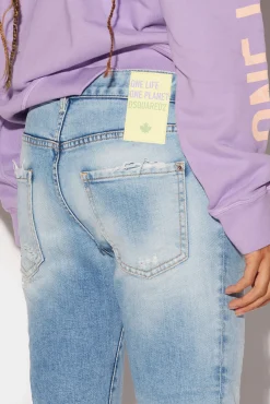 Light Wash Cool Girl Cropped Jeans