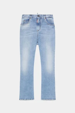 Light Wash High Waist Bell Bottom Jeans