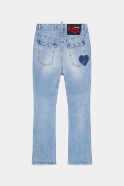 Light Wash High Waist Bell Bottom Jeans