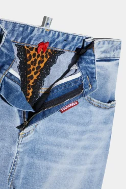 Light Wash High Waist Bell Bottom Jeans