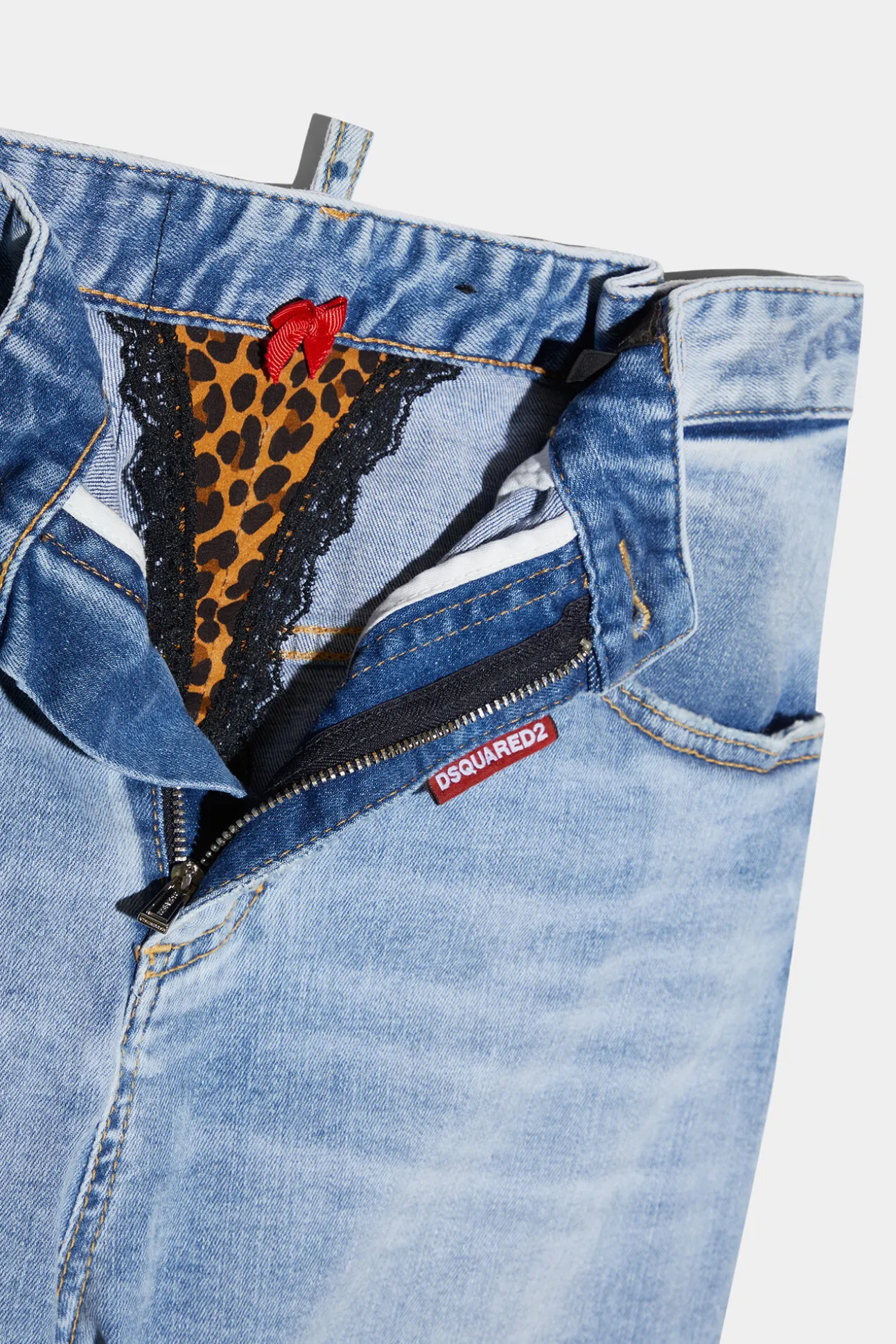 Light Wash High Waist Bell Bottom Jeans