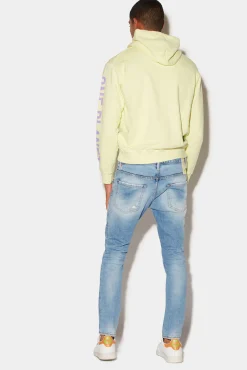 Light Wash Skater Jeans