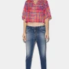 Medium Clean Wash Cool Girl Cropped Jeans
