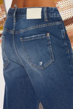 Medium Clean Wash Super Flare Jeans