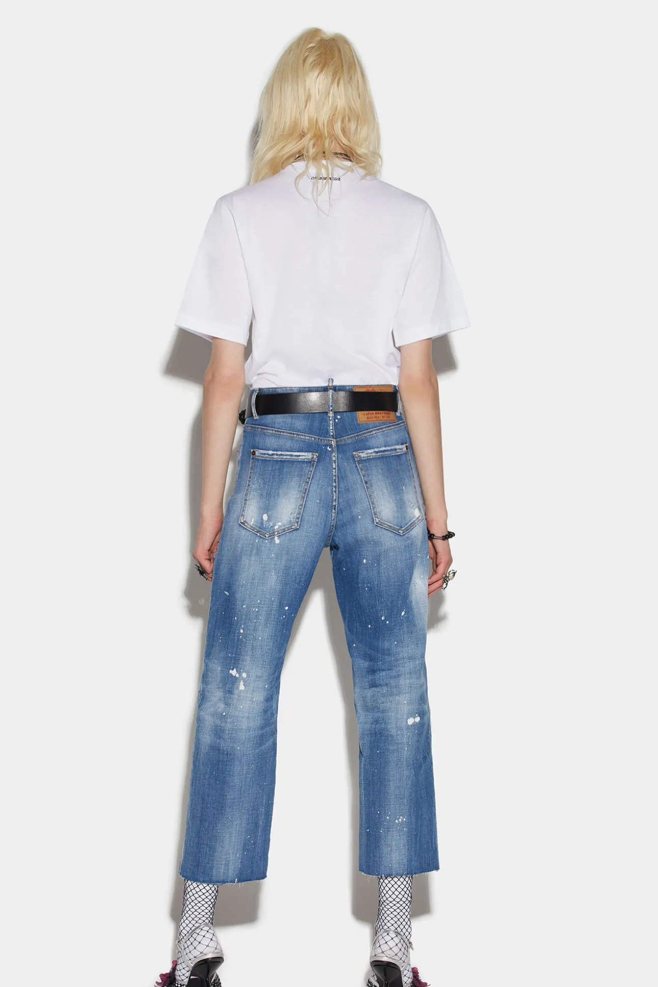 Medium Denim Patches Wash L.A. Jeans