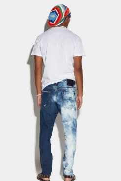 Medium Night & Day Wash Cool Guy Jeans (Cropped)