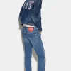 Medium Peekaboo Wash Cool Girl Jeans