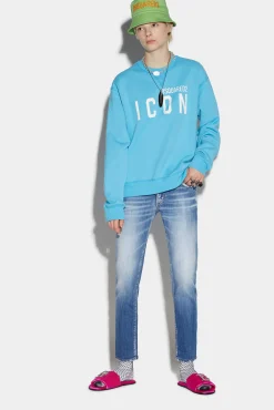 Medium Surf Wash Jennifer Cropped Jeans