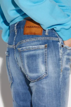 Medium Surf Wash Jennifer Cropped Jeans