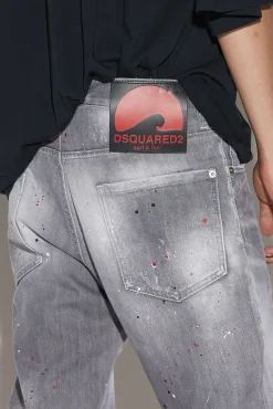 Mediumdark Patches Wash Cool Guy Jeans