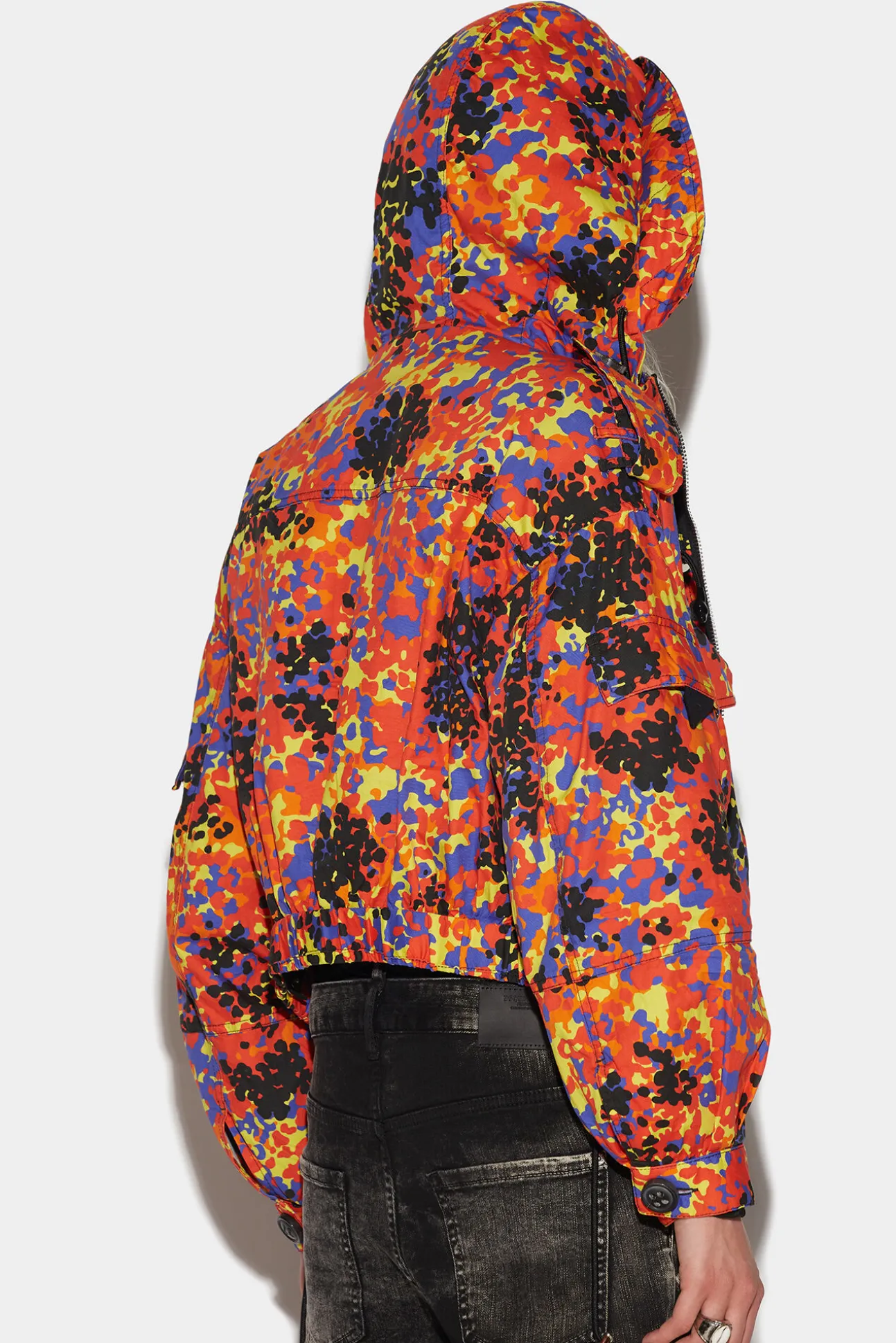 Multipocket Crop Jacket