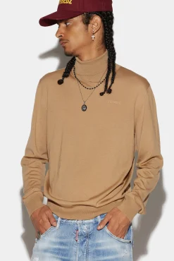 Neon Turtleneck Knit